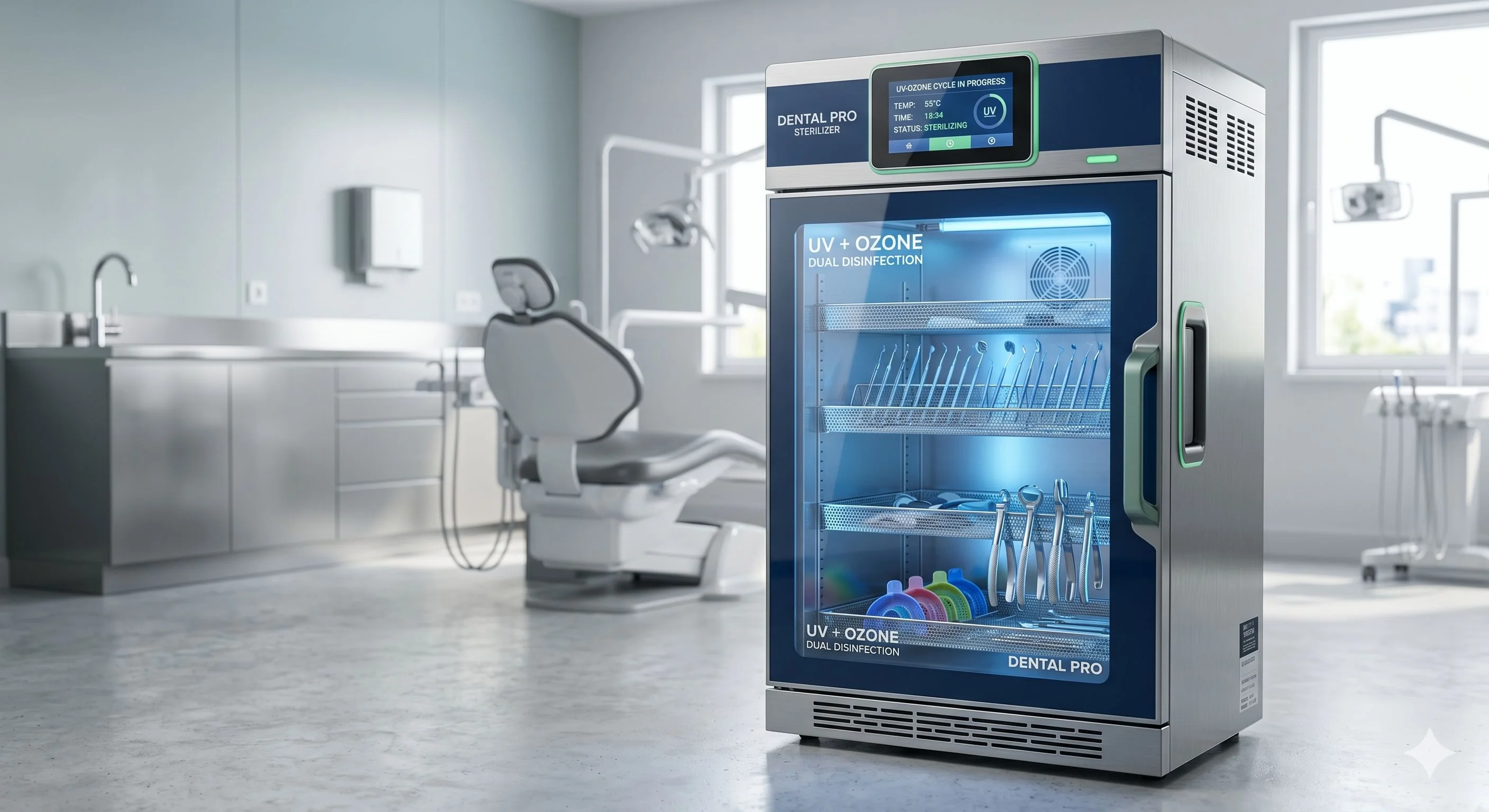 Elevating Dental Clinic Infection Control with Legia Smart Disinfection Cabinets