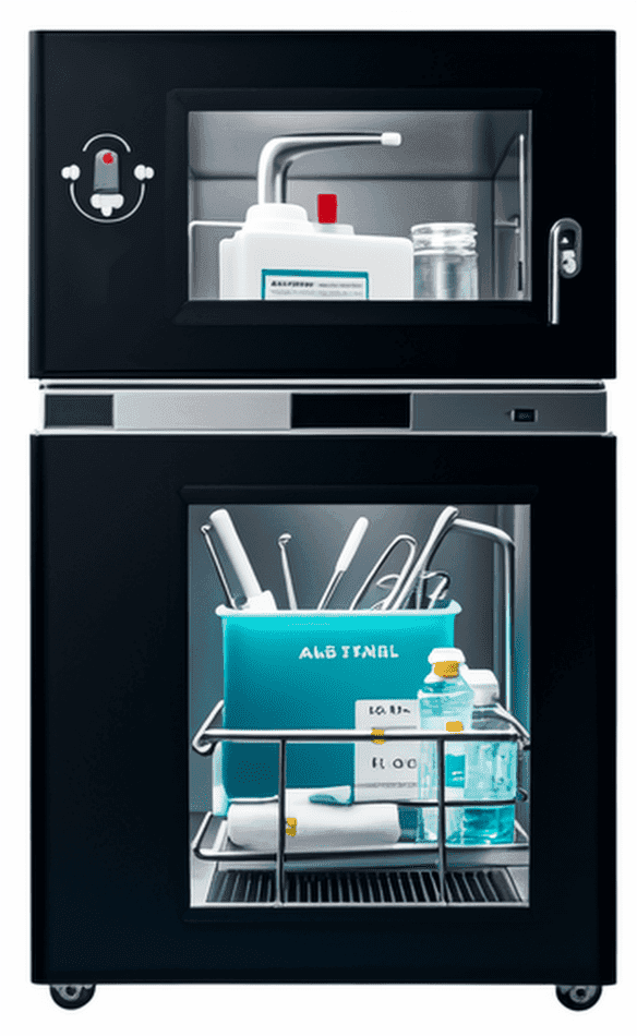 Legia Smart ZTP80 UV ozone disinfection cabinet with infrared heating — view 2
